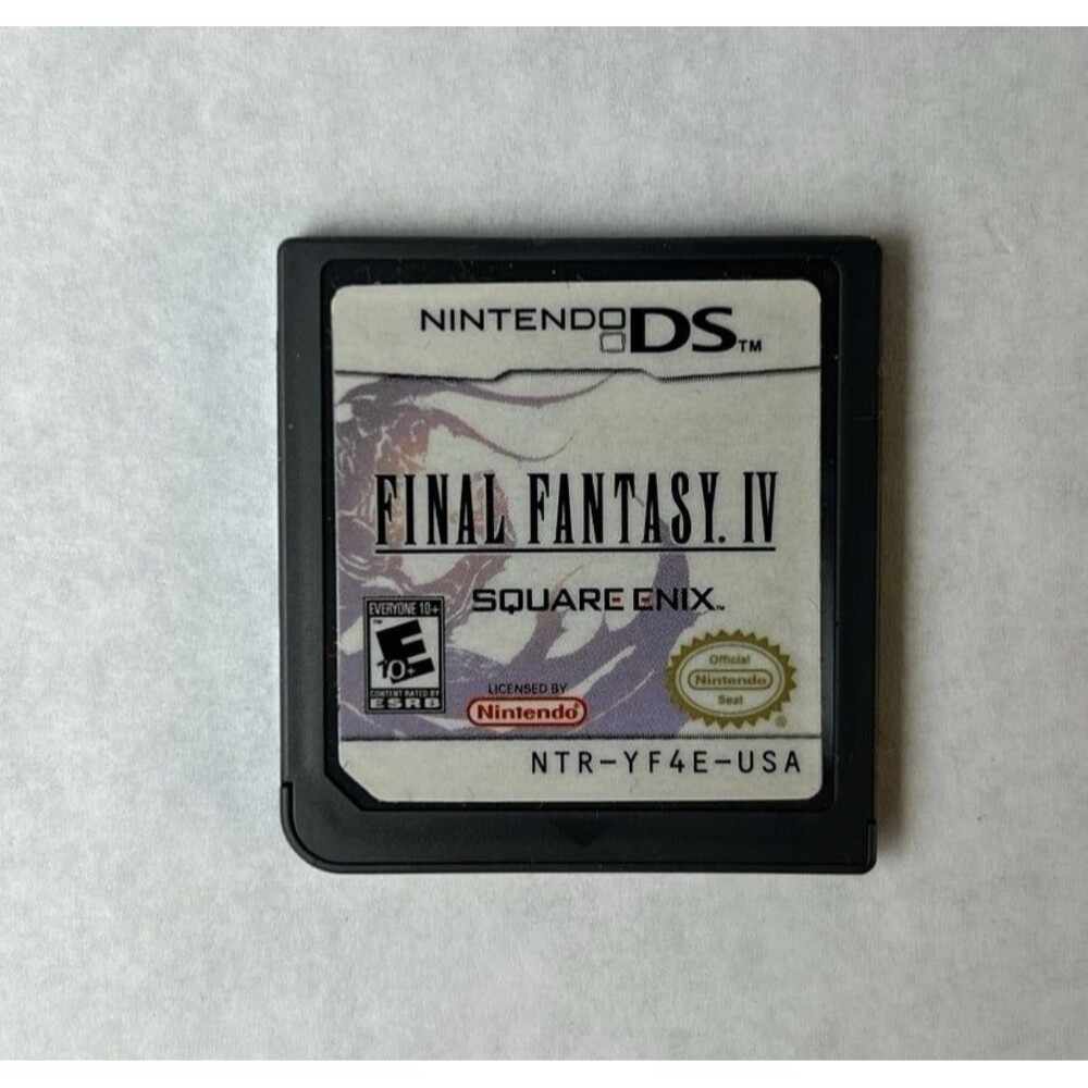 Final Fantasy IV 4 (Nintendo DS, 2008) authentic cartridge